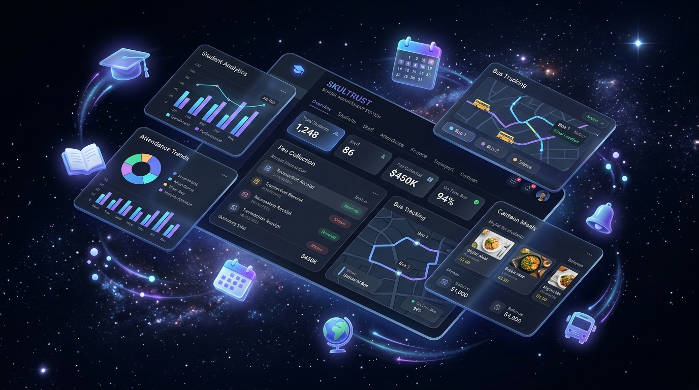 SkulTrust Technology Illustration